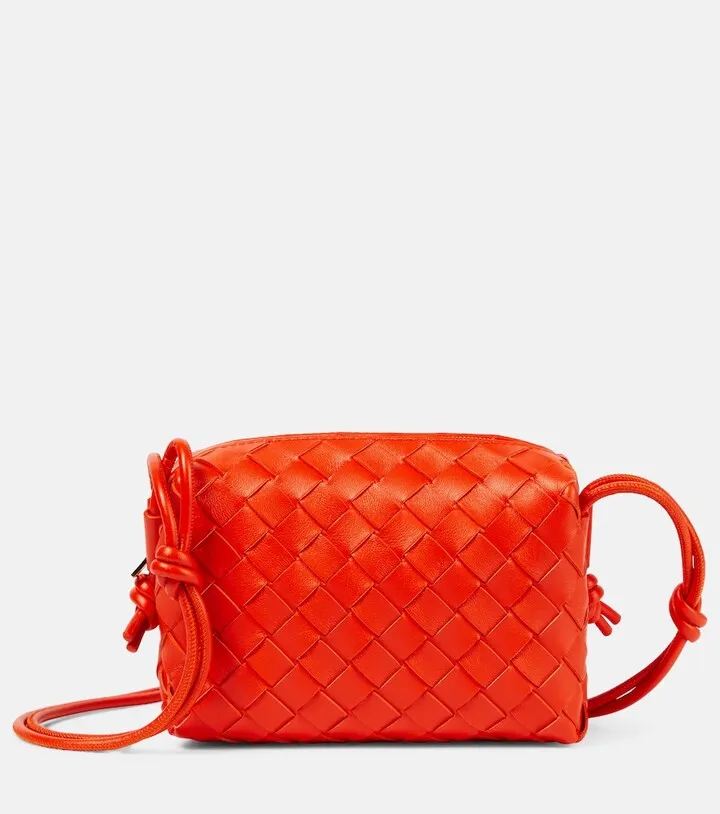 Loop Mini leather shoulder bag