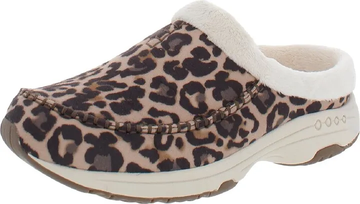 Travel Furr 2 Womens Faux Fur Slip On Slip-On Sneakers