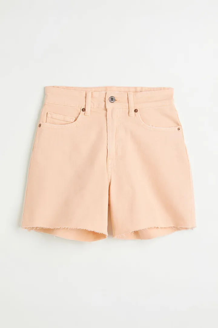 Denim Shorts High Waist
