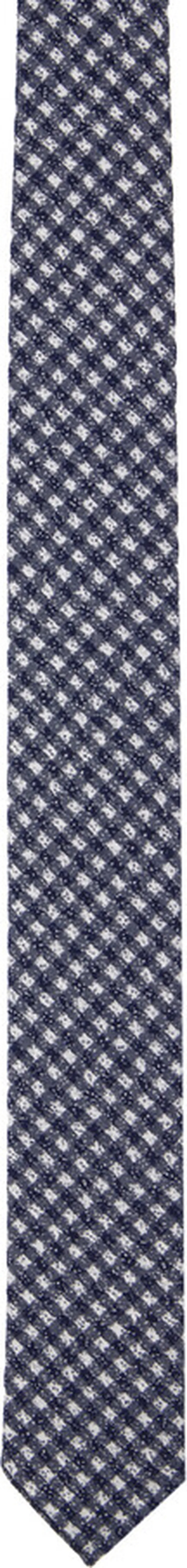 BOSS Navy Jacquard Tie