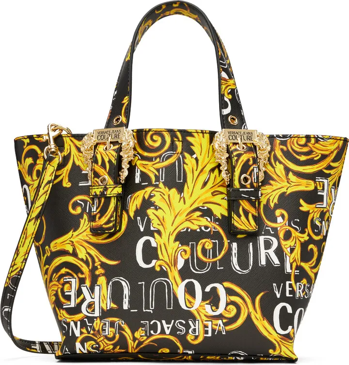 Versace Jeans Couture Black & Gold Couture I Tote