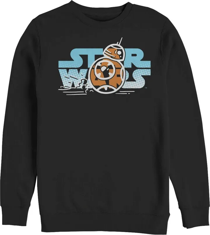 Men's Star Wars: The Rise of Skywalker BB-8 Speed Sweatshirt - Black - Small
