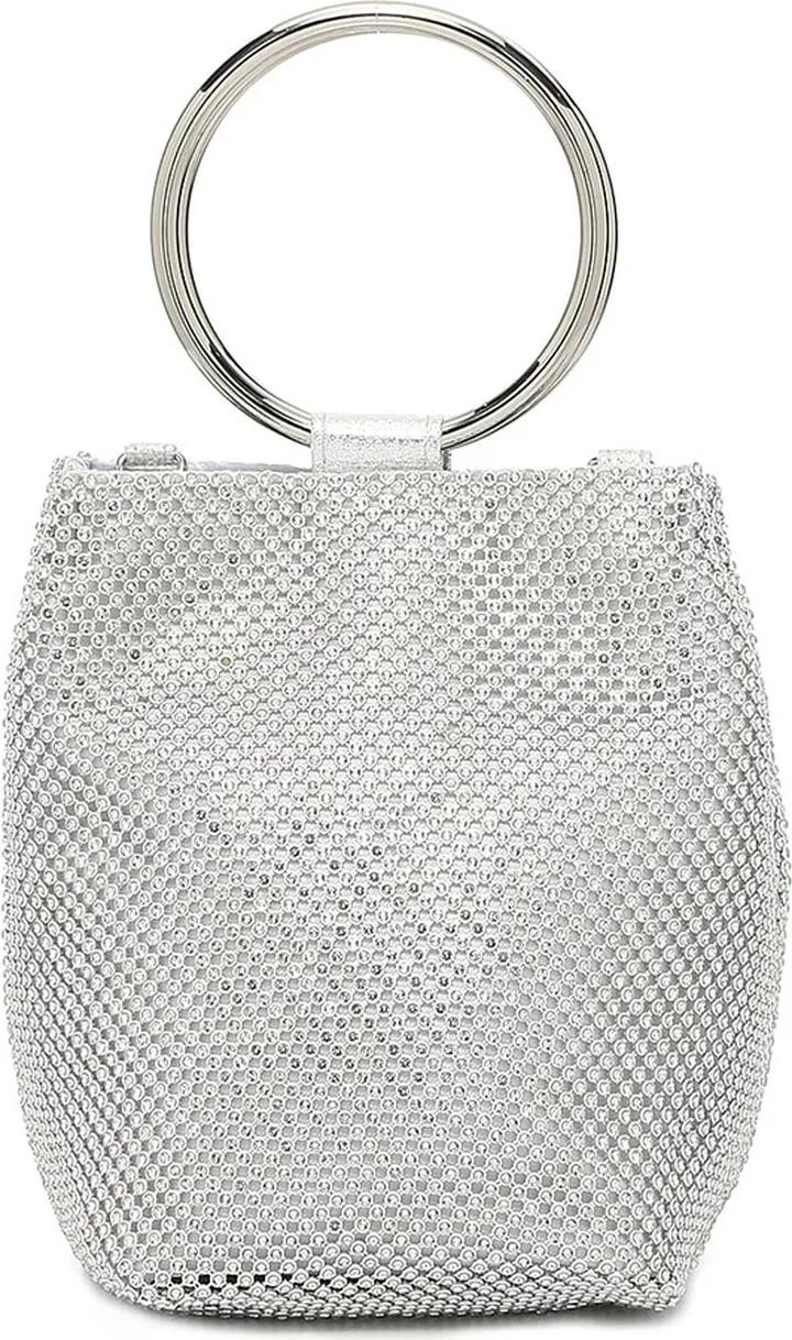 Mix No. 6 Gwenyth Crystal Mesh Handbag
