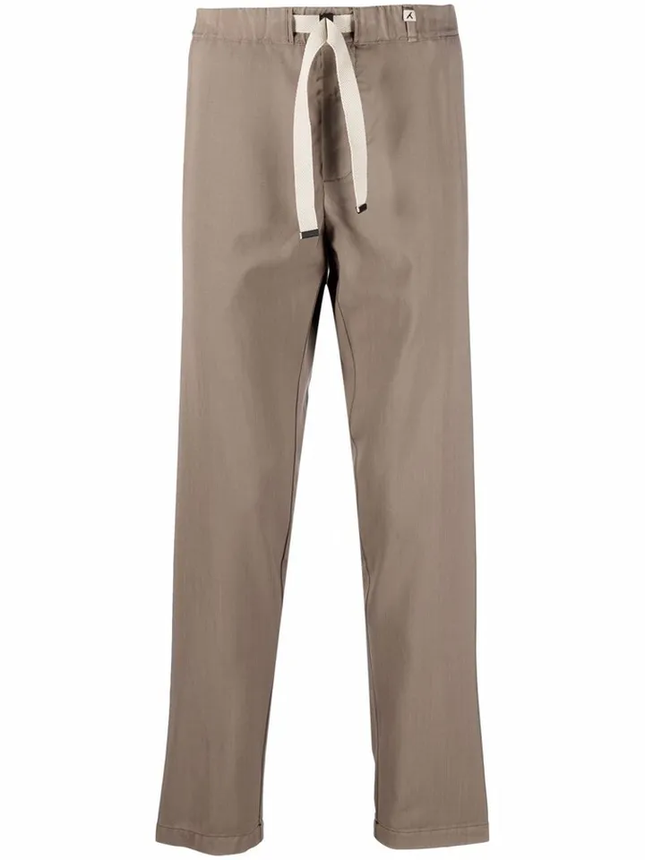 Straight-Leg Virgin-Wool Trousers