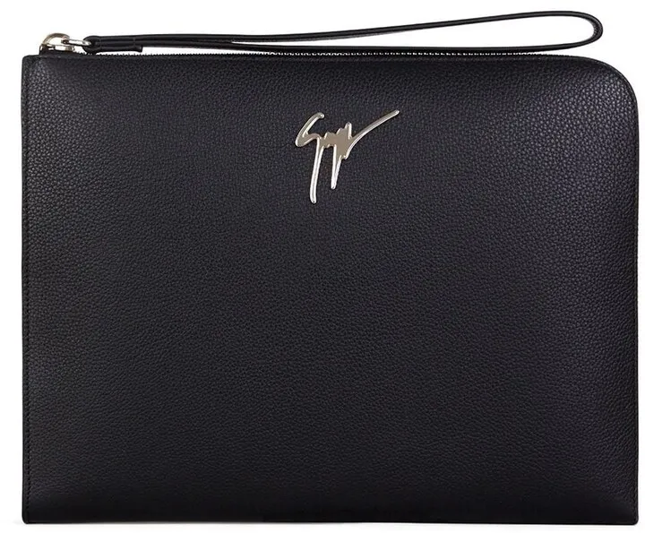 Logo-Plaque Pouch