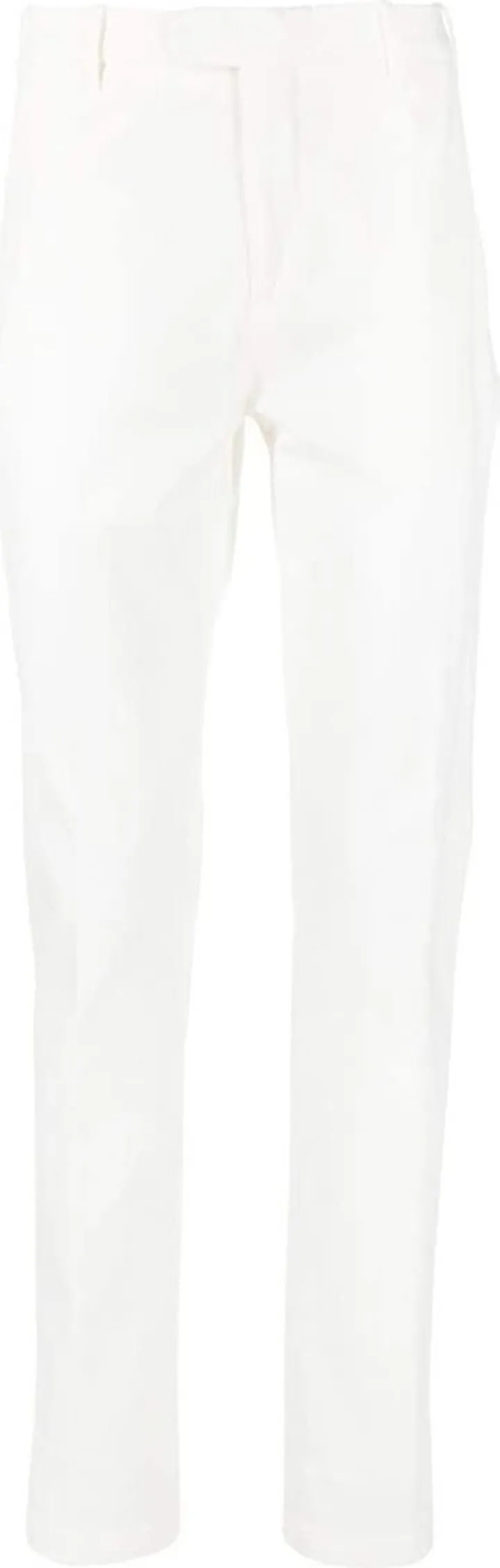 High-Waisted Straight-Leg Trousers