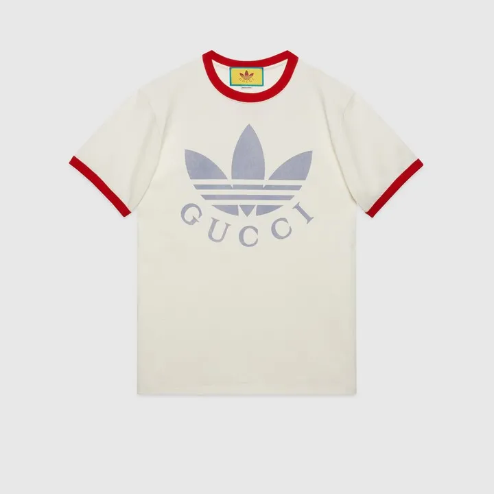 adidas x Gucci cotton jersey T-shirt