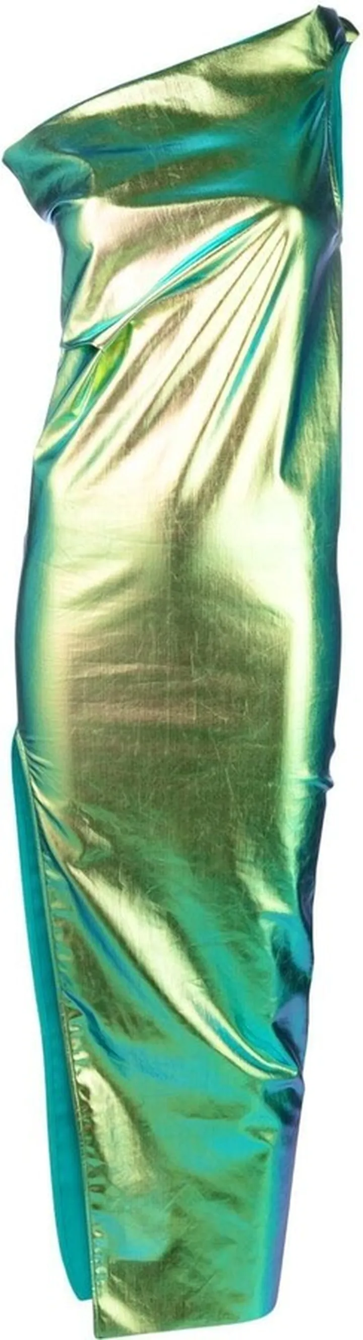 RICK OWENS- One-shoulder Long Dress