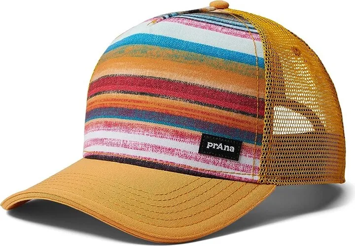 Prana Lower Pines Trucker (Solstice Baja Stripe) Caps