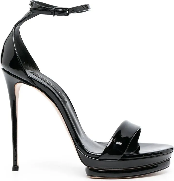 120mm Leather Pumps