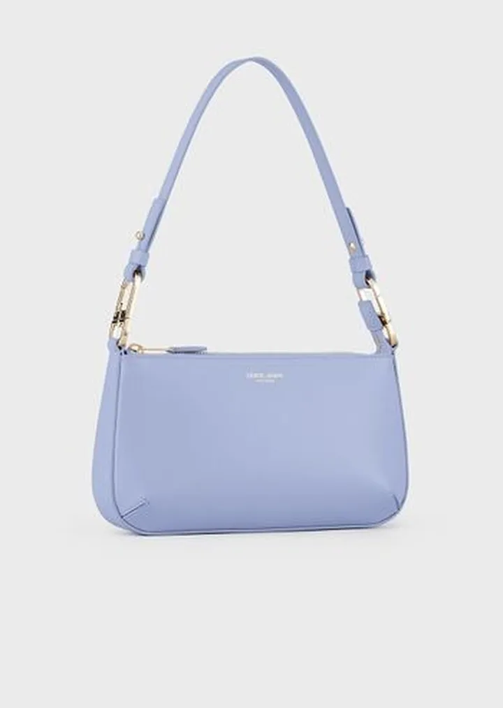 Medium la Prima baguette bag in palmellato leather