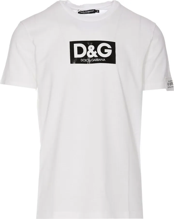 Dolce & Gabbana Logo Printed Crewneck T-Shirt