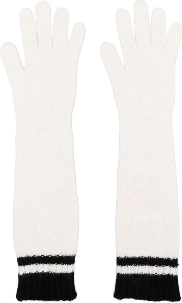 Long Cashmere-Wool Gloves
