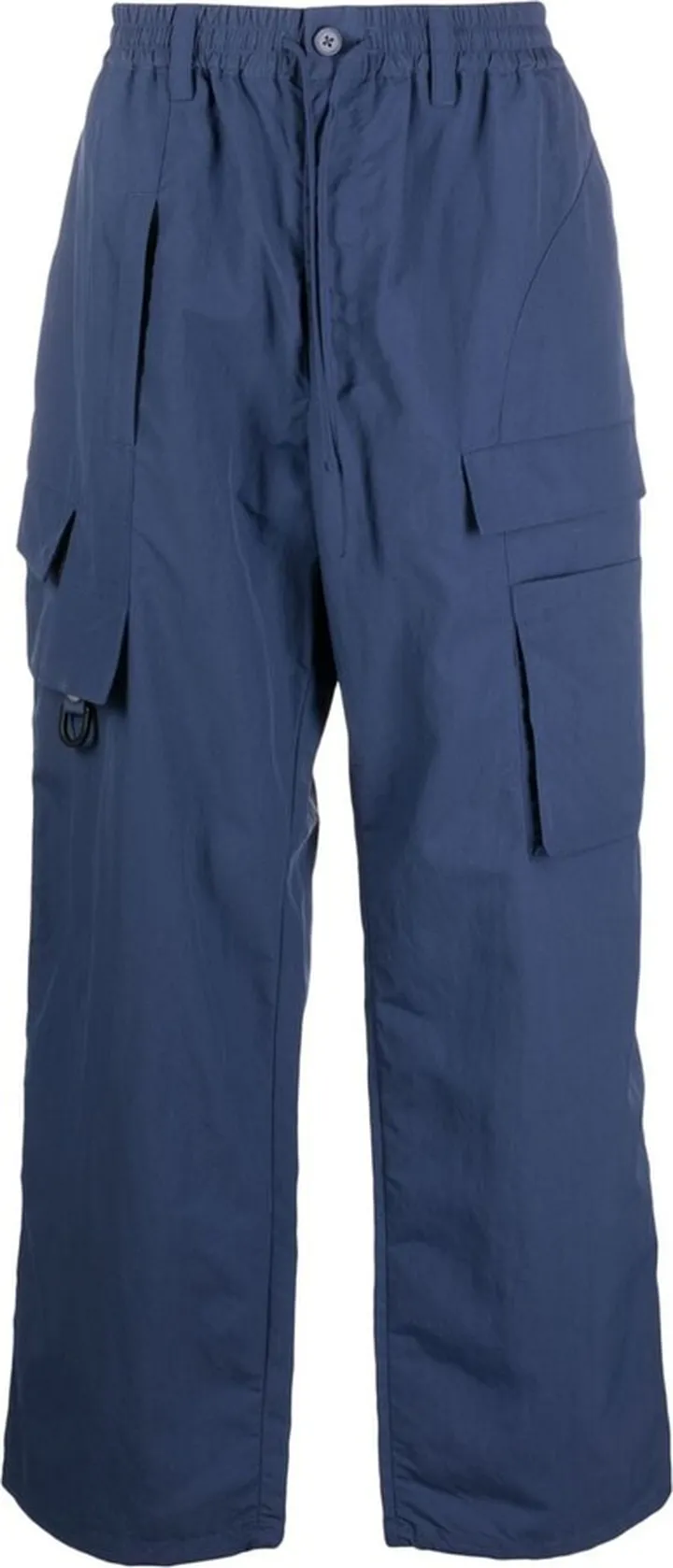 Wide-Leg Cargo Trousers