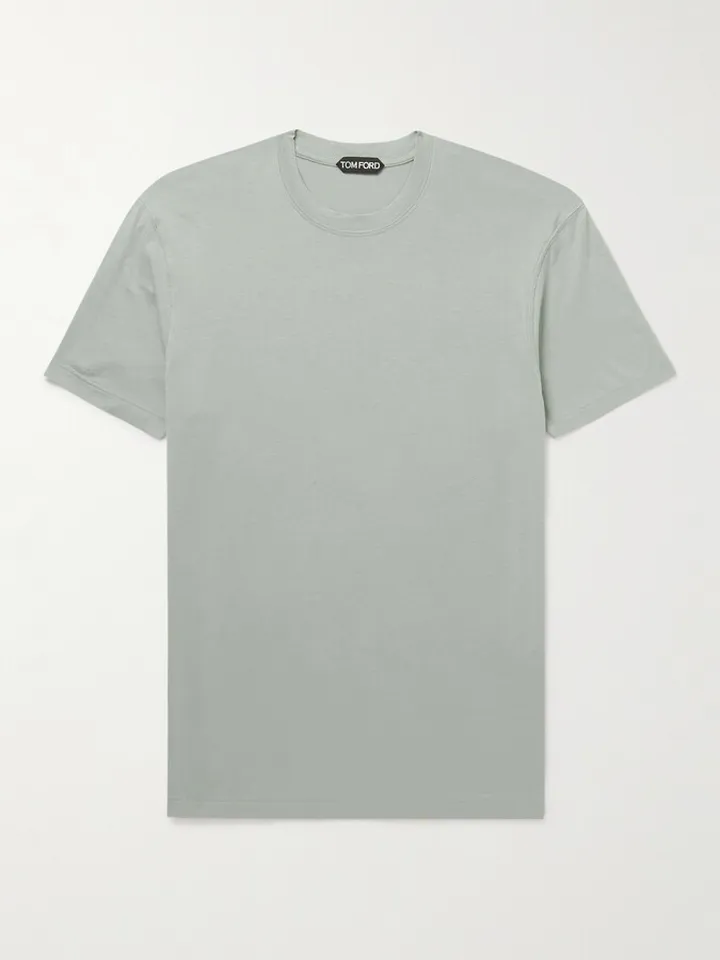 Lyocell and Cotton-Blend Jersey T-Shirt