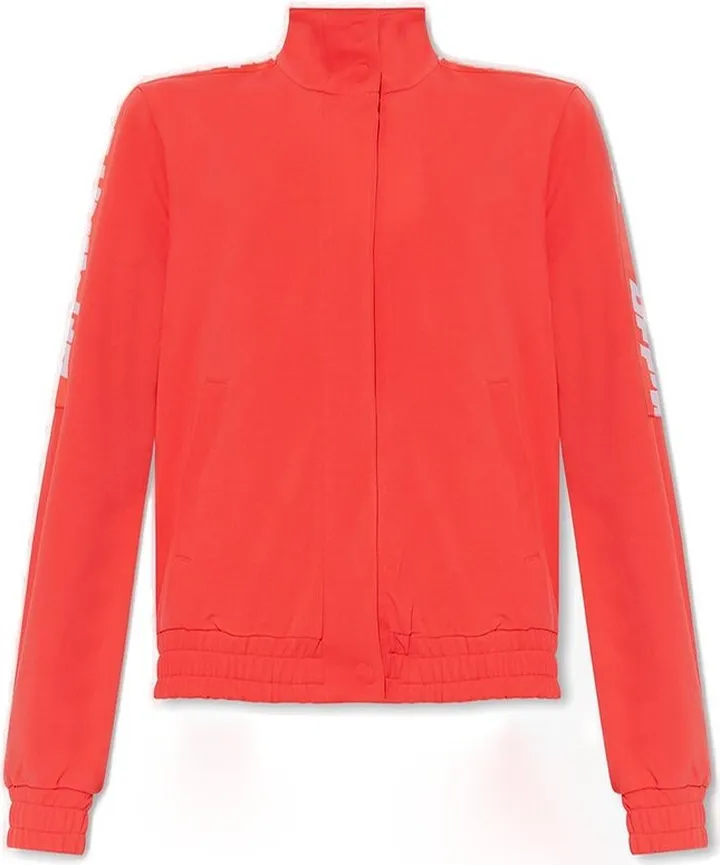 Off-White Logo Detailed High-Neck Jacket