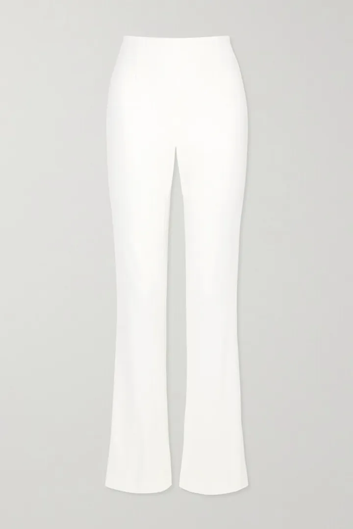 Galvan - Stretch-crepe Skinny Pants - White
