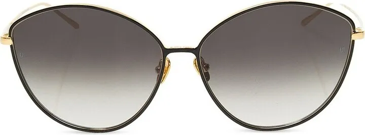 Linda Farrow Cat-Eye Framed Sunglasses