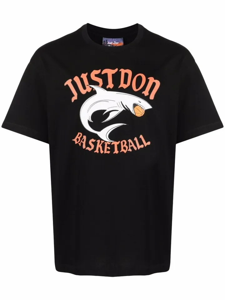 logo-print cotton T-shirt