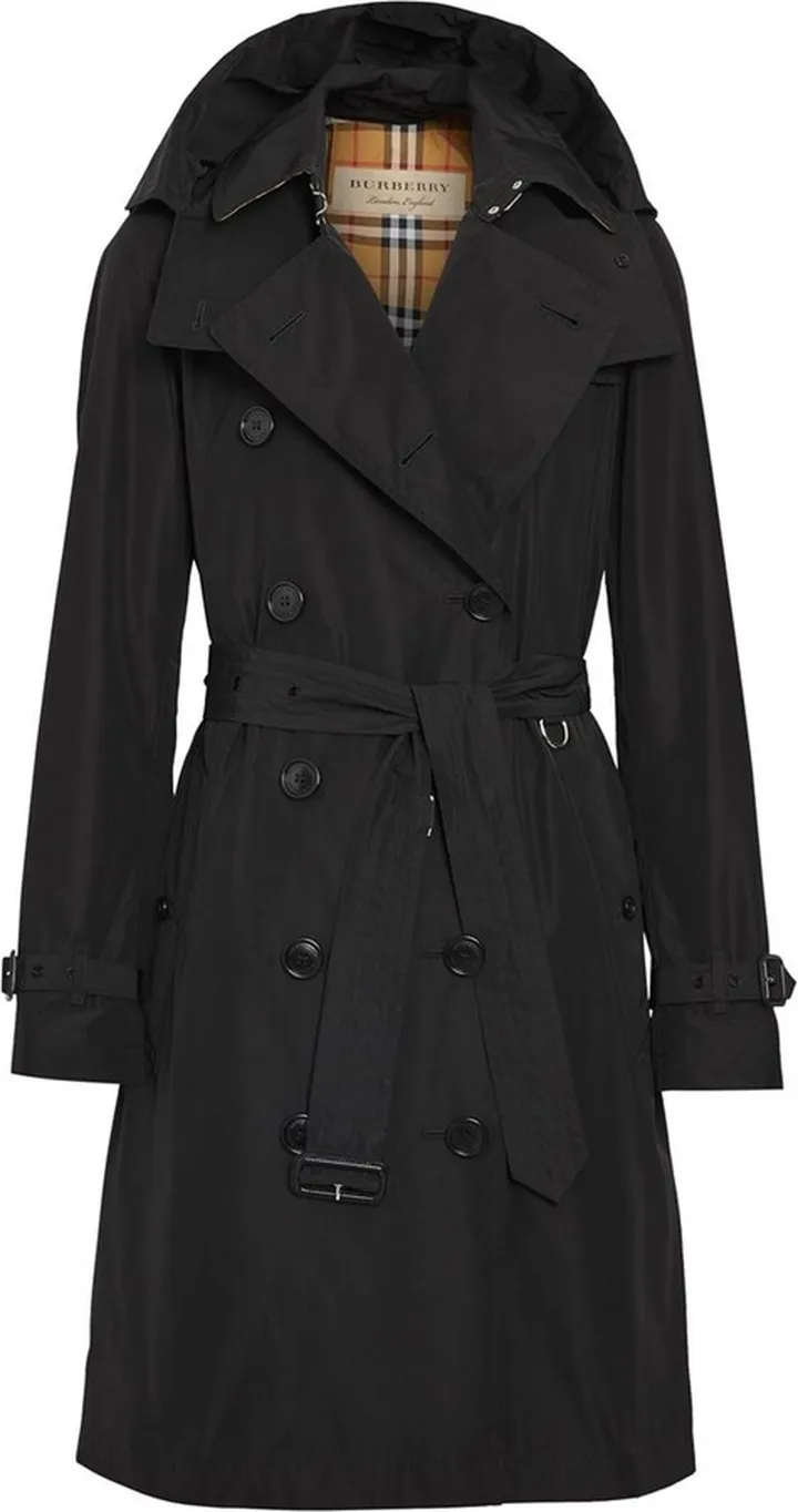 Kensington Hooded Trench Coat
