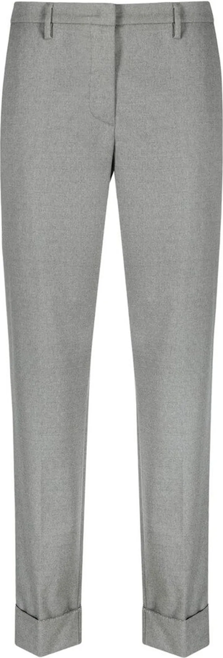Cropped Tailored Trousers