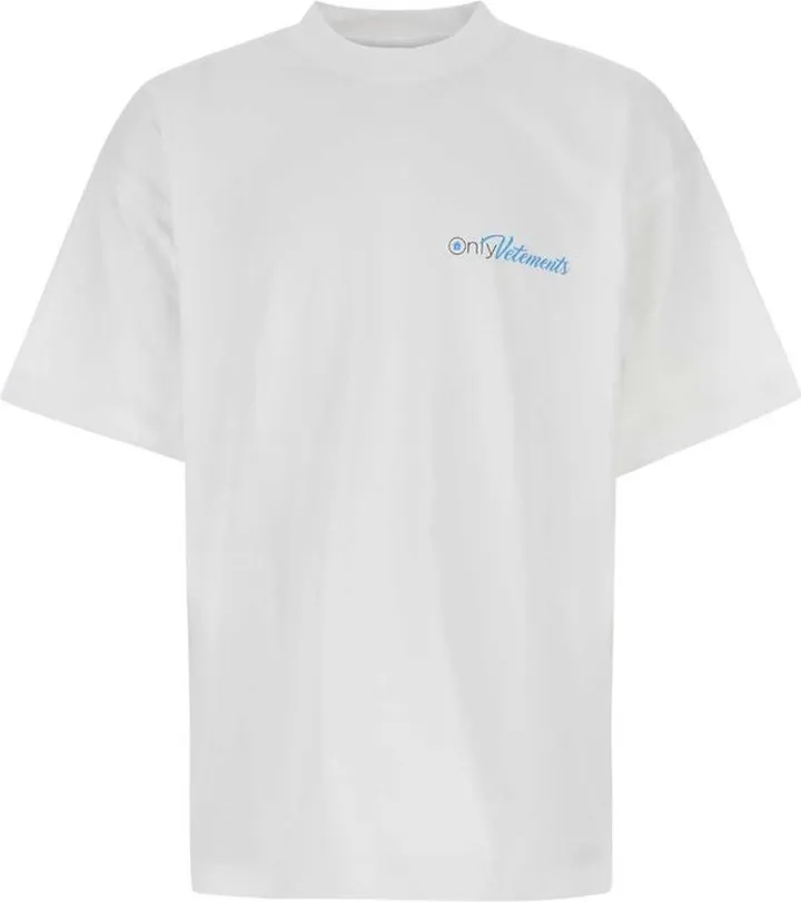 Vetements Logo Printed Oversized T-Shirt