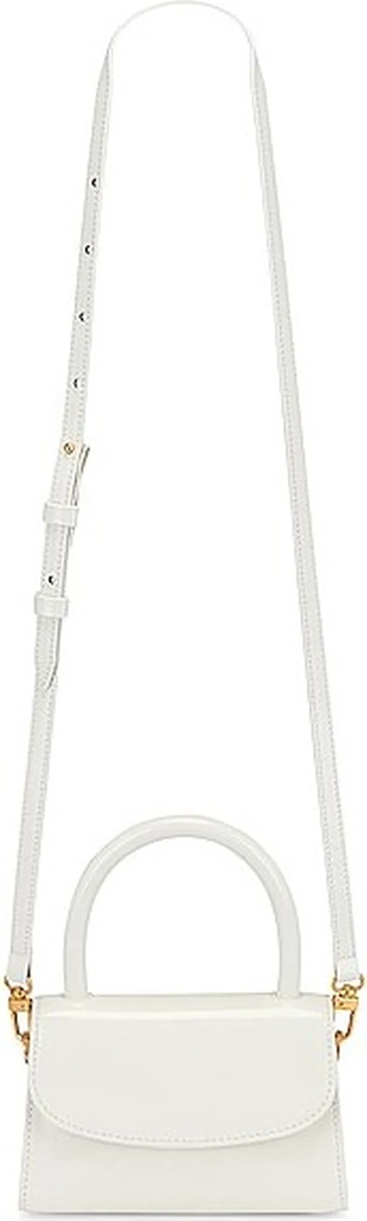 BY FAR Mini Bag in White