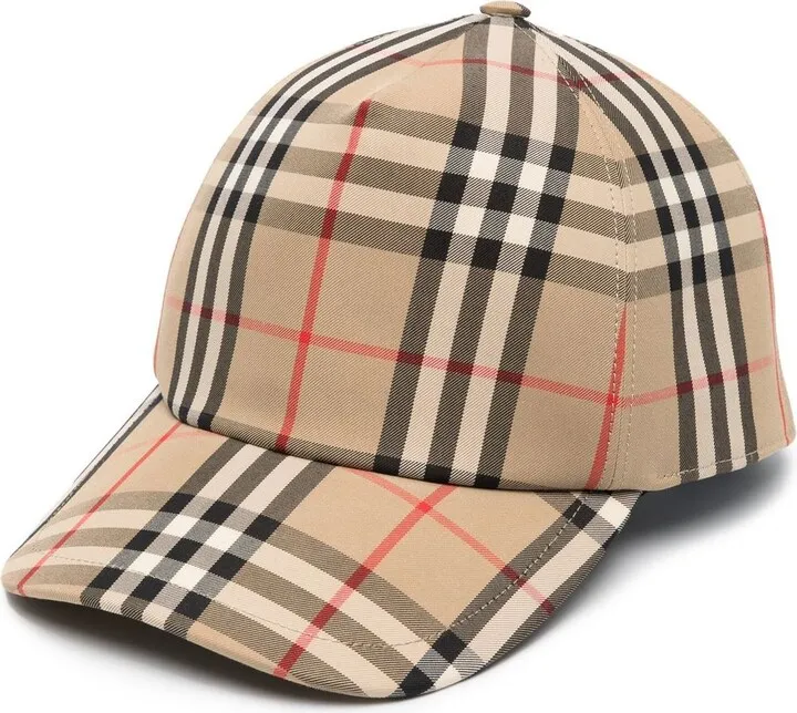 Vintage Check baseball cap
