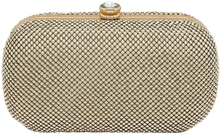 Women's Arlo Pyramid Mesh Minaudiere