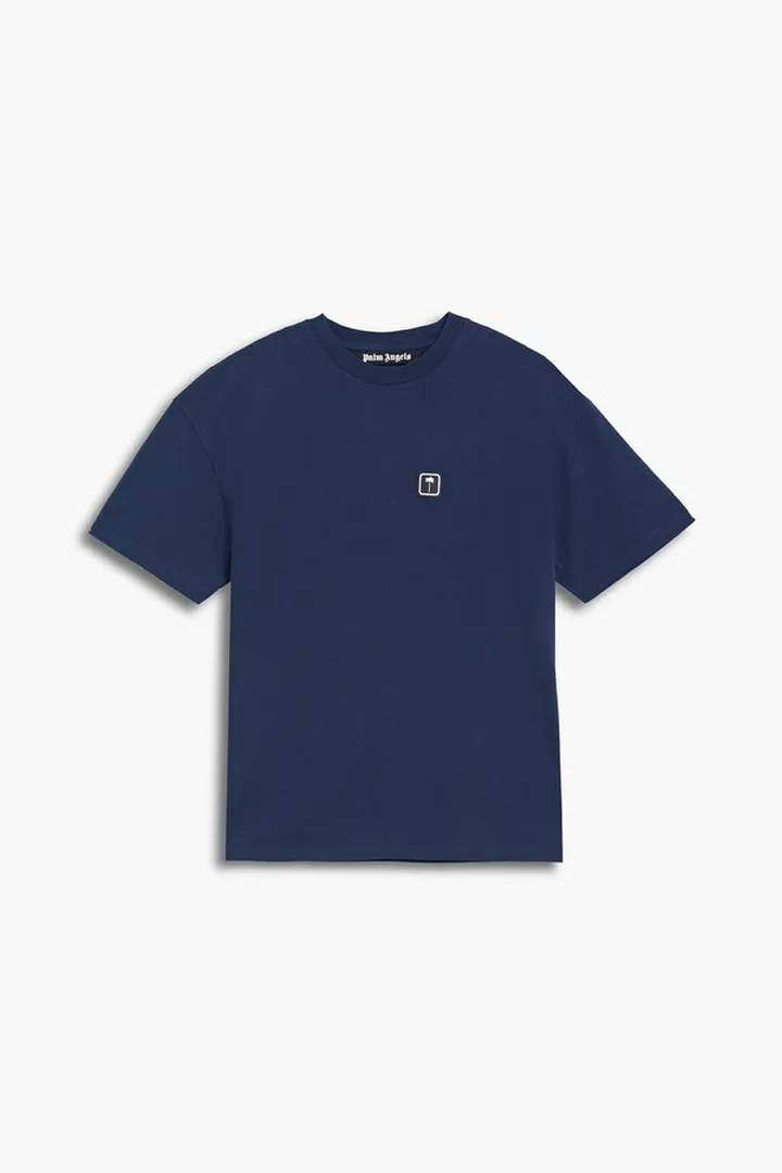 Appliquéd cotton-jersey T-shirt