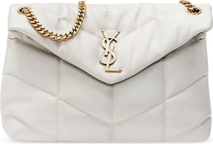 Saint Laurent Medium Loulou Quilted Puffer Shoulder Bag