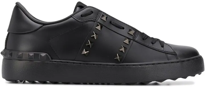 Untitled Rockstud leather sneakers