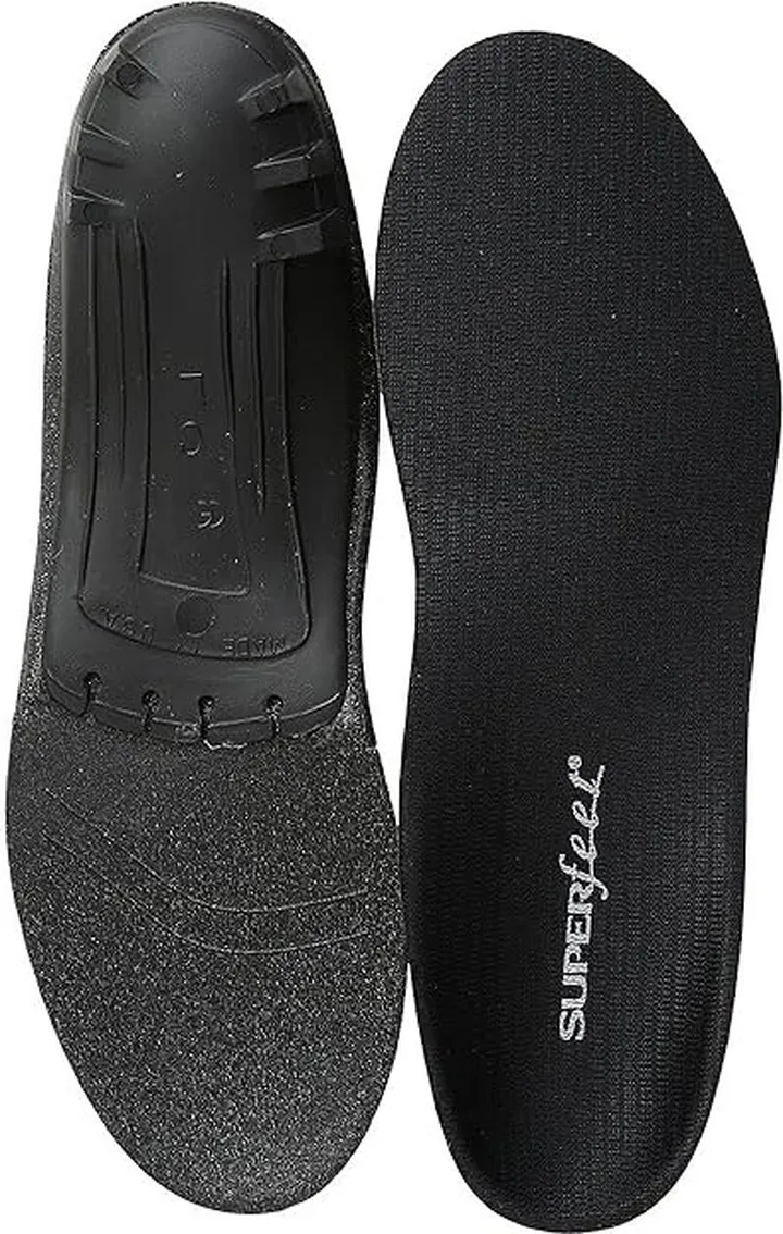 Superfeet Premium Black (Black) Insoles Accessories Shoes