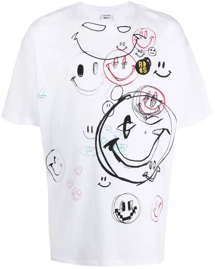 x Smiley cotton T-shirt