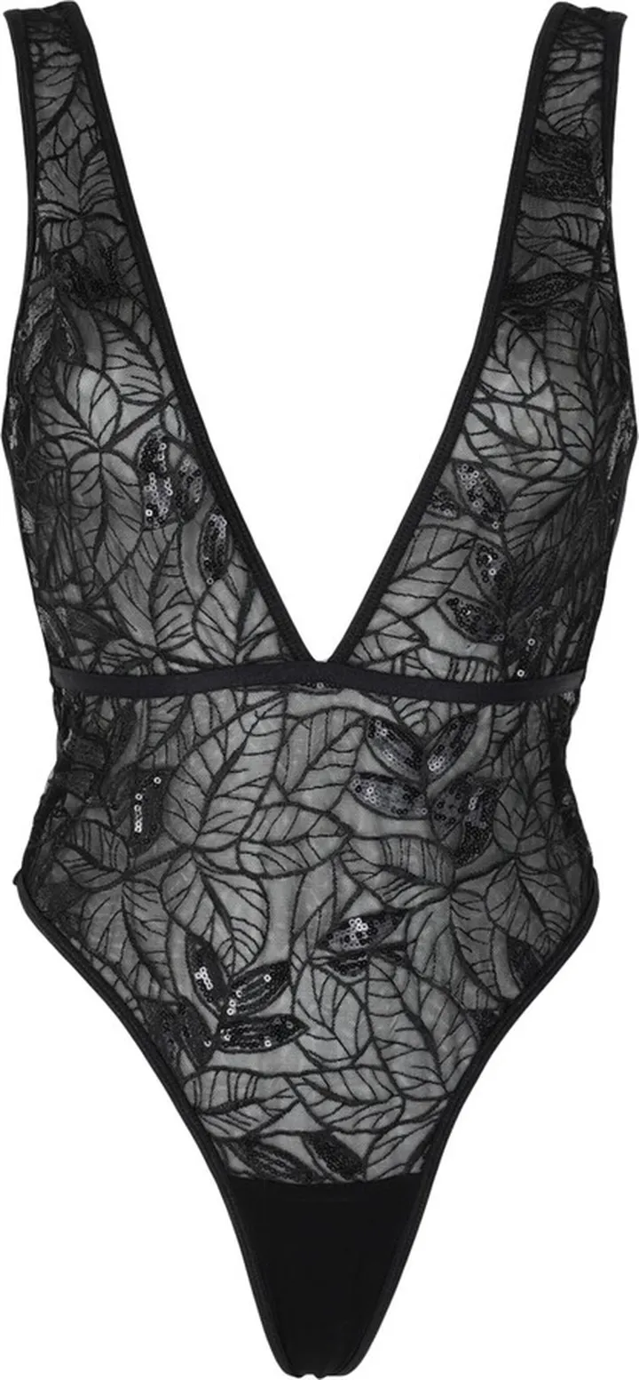 Skylar Body Lingerie Bodysuit Black