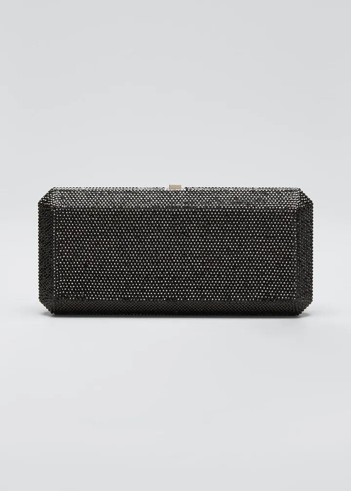 Slim Rectangle Fullbead Clutch Bag