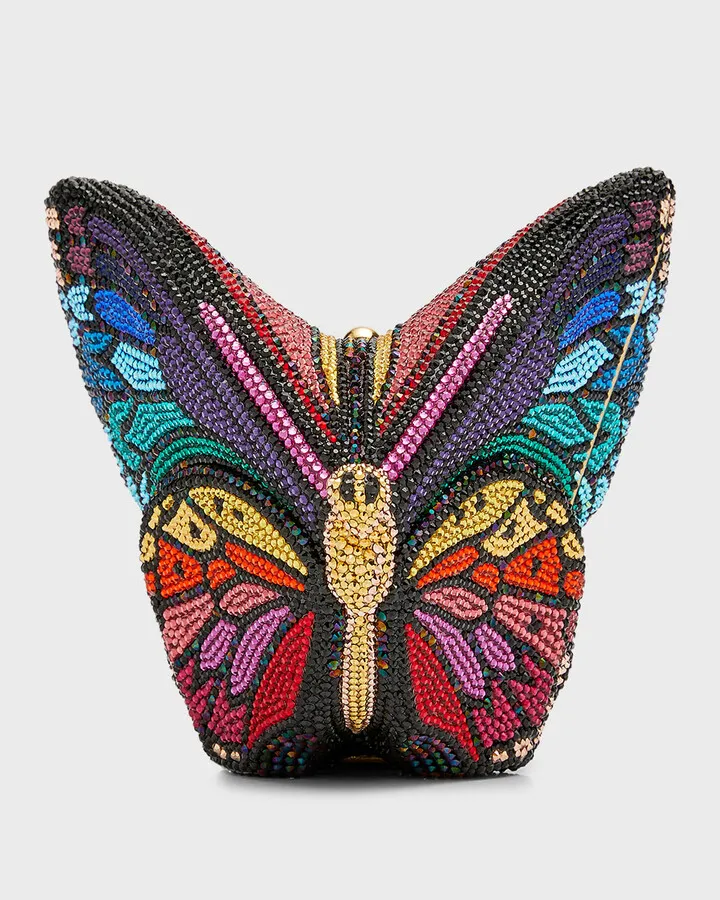 Mariposa Crystal Butterfly Clutch Bag
