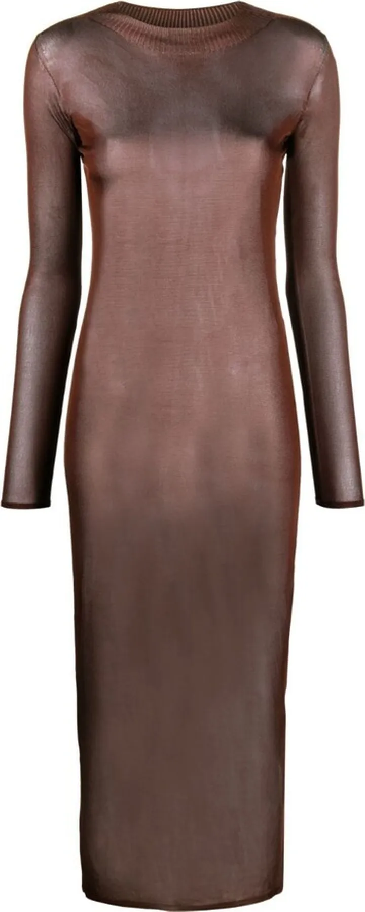 Fine-Knit Midi Dress