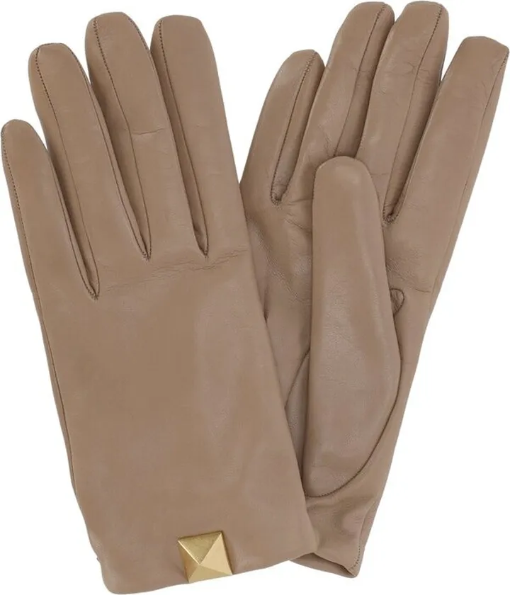 Valentino Stud Embellished Gloves
