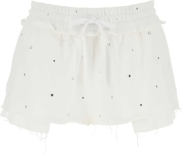 Miu Miu Embellished Shorts