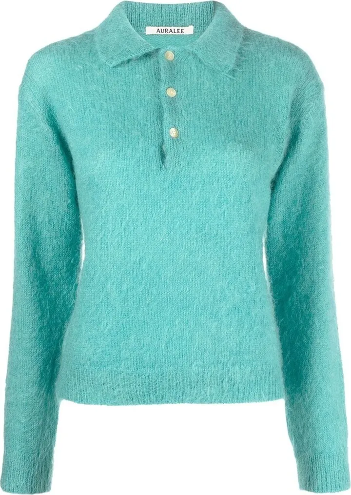 Knitted Polo-Top