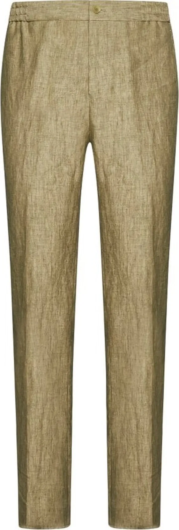 Etro Elasticated-Waistband Straight-Leg Trousers