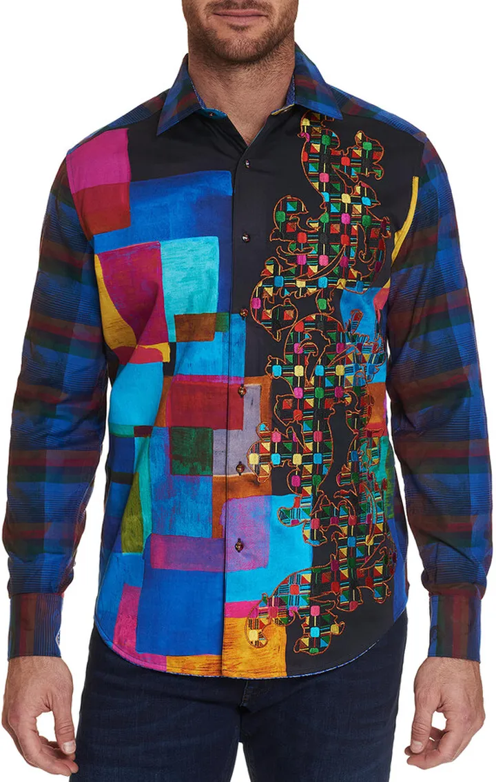 Men's The Geometric Impressionist Sport Shirt