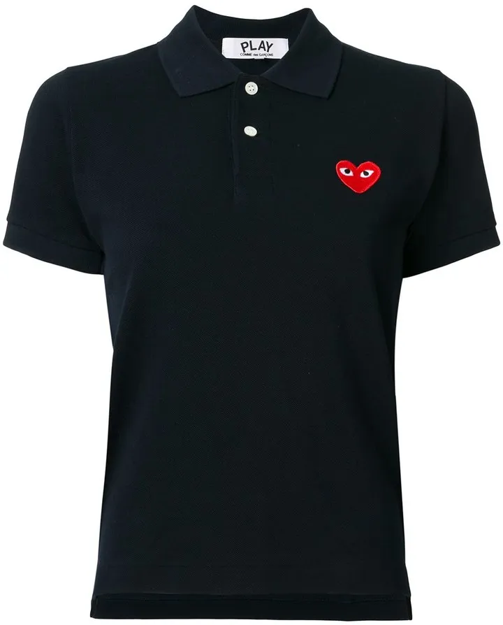 Heart Patch Polo Shirt