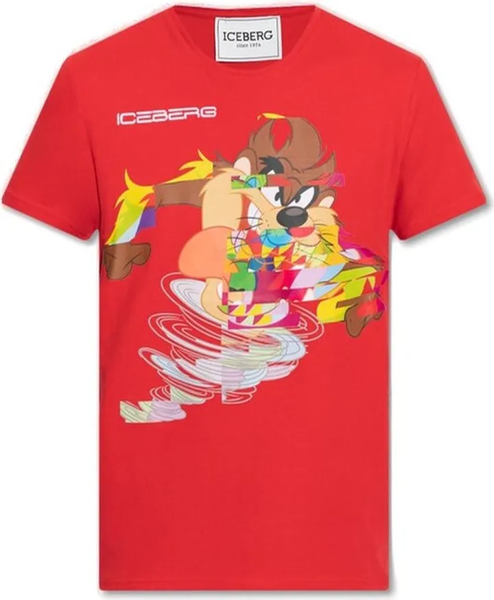 Iceberg Taz Printed Crewneck T-Shirt