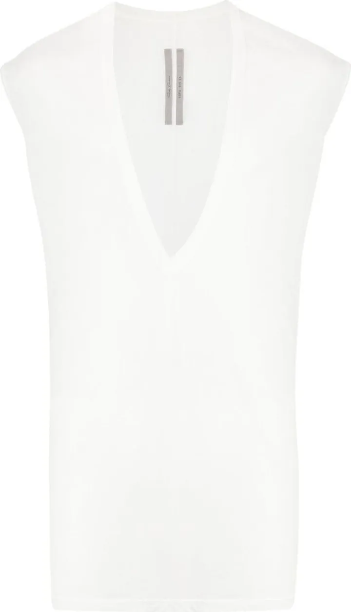 Dylan V-neck longline T-shirt