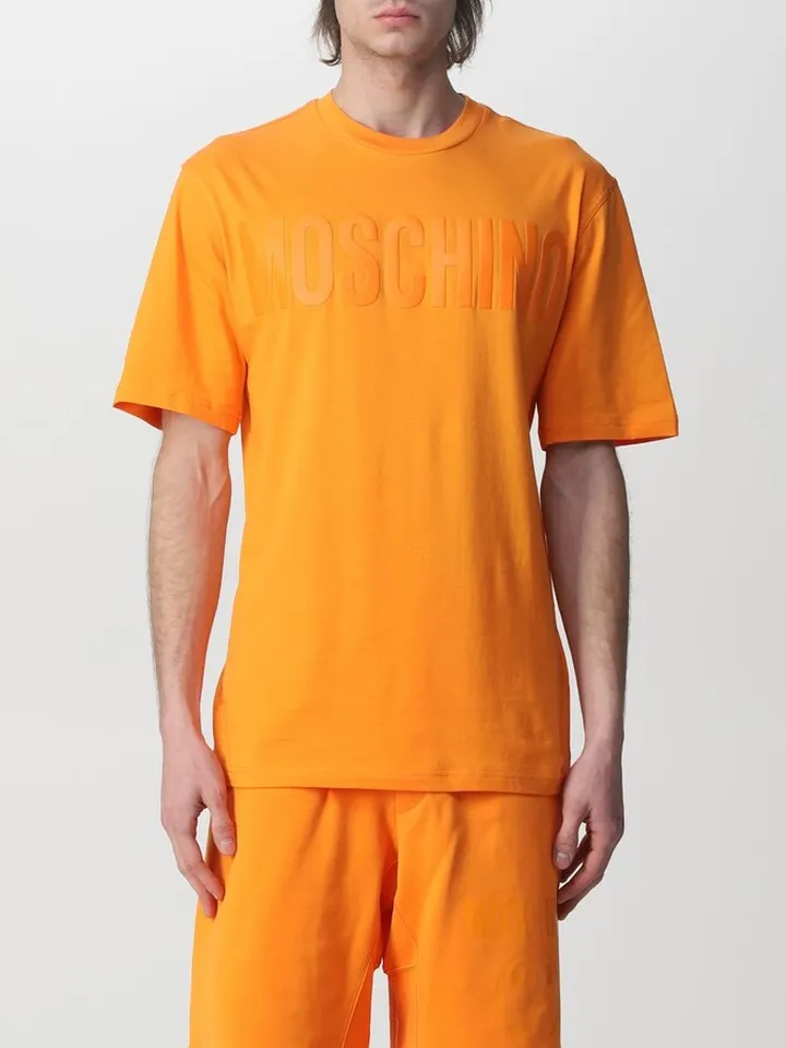 Moschino Couture cotton t-shirt with logo