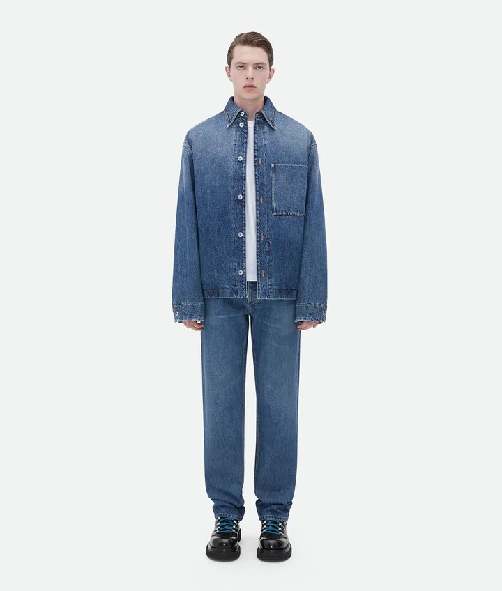 Padded Denim Jacket