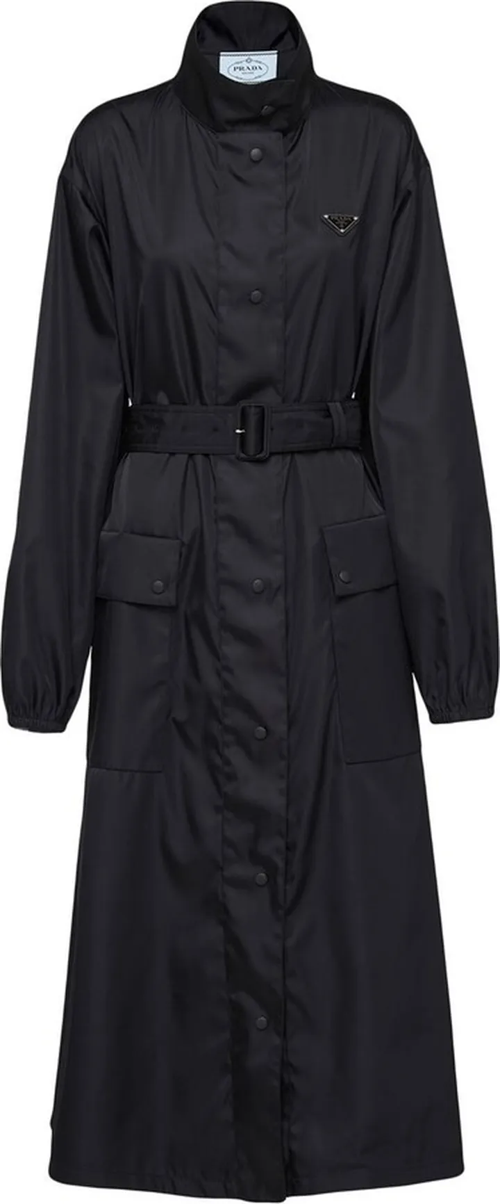 Re-Nylon logo-print raincoat