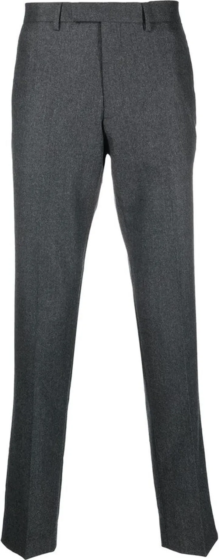Mid-Rise Straight-Leg Trousers